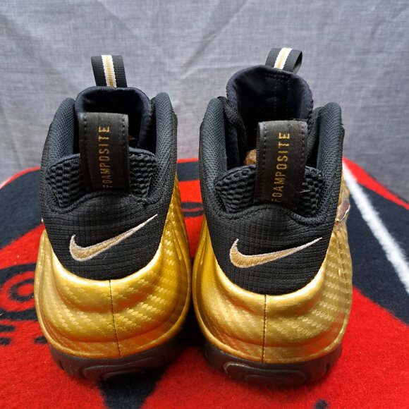 %Size 11.5 Nike Air Foamposite Pro Metallic Gold Men 2017 624041-701 A2 main image 12